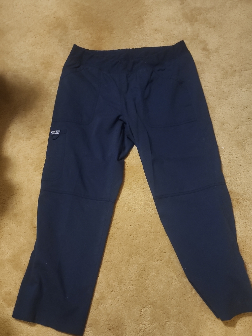 Womens Cherokee Scrub Pants Navy